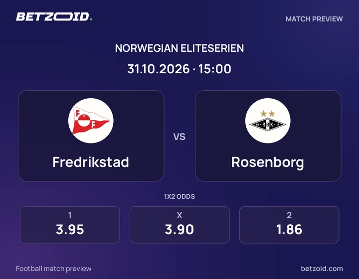 Fredrikstad – Rosenborg Fredrikstad – Rosenborg: kampbilde for Eliteserien.