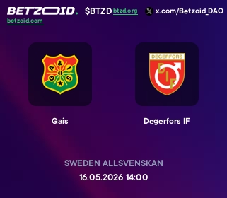 Gais - Degerfors IF