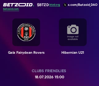 Gala Fairydean Rovers - Hibernian U21