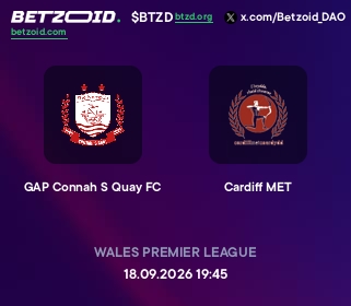 GAP Connah S Quay FC - Cardiff MET