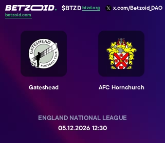 Gateshead - AFC Hornchurch