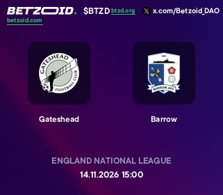 Gateshead - Barrow