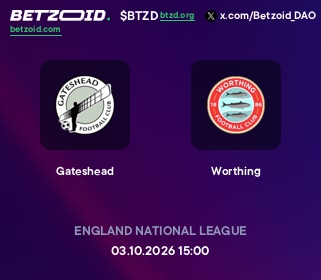 Gateshead - Worthing