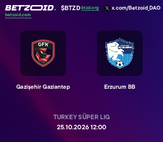 Gazişehir Gaziantep - Erzurum BB