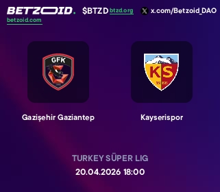 Gazişehir Gaziantep - Kayserispor