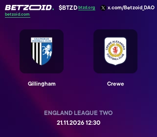 Gillingham - Crewe