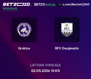 Grobiņa - BFC Daugavpils