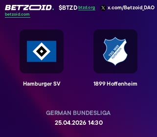 Hamburger SV - 1899 Hoffenheim
