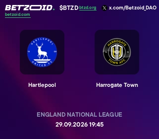 Hartlepool - Harrogate Town