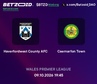 Haverfordwest County AFC - Caernarfon Town