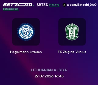 Hegelmann Litauen - FK Zalgiris Vilnius