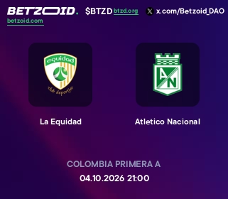 La Equidad - Atletico Nacional