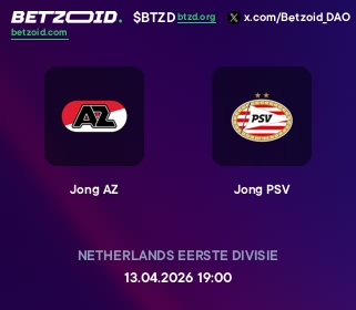 Jong AZ - Jong PSV
