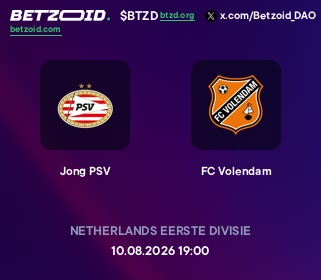 Jong PSV - FC Volendam