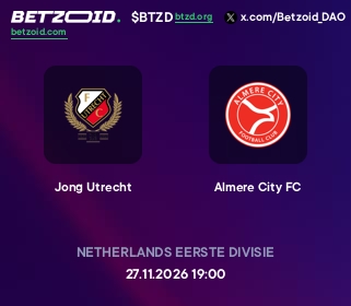Jong Utrecht - Almere City FC