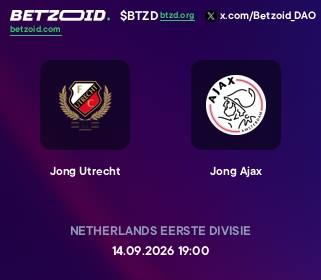 Jong Utrecht - Jong Ajax