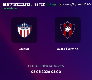 Junior - Cerro Porteno