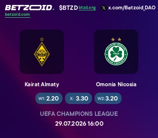 Kairat Almaty - Omonia Nicosia
