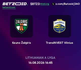 Kauno Žalgiris - TransINVEST Vilnius