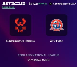 Kidderminster Harriers - AFC Fylde