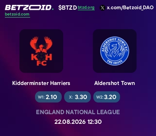 Kidderminster Harriers - Aldershot Town
