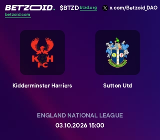 Kidderminster Harriers - Sutton Utd