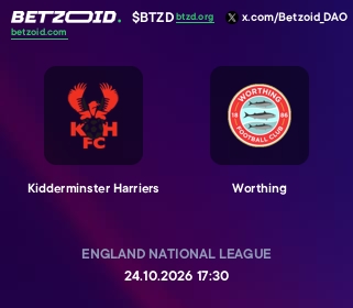 Kidderminster Harriers - Worthing