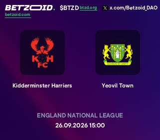 Kidderminster Harriers - Yeovil Town