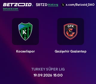 Kocaelispor - Gazişehir Gaziantep
