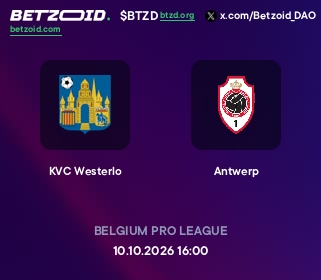 KVC Westerlo - Antwerp