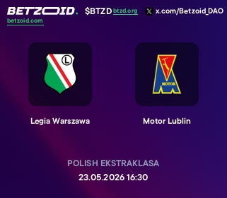Legia Warszawa - Motor Lublin