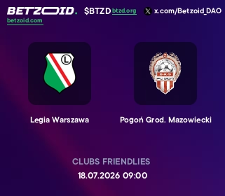 Legia Warszawa - Pogoń Grod. Mazowiecki
