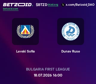 Levski Sofia - Dunav Ruse