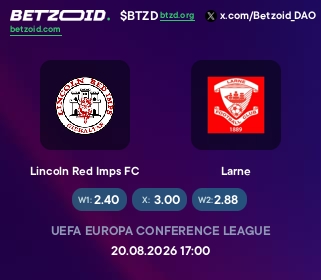 Lincoln Red Imps FC - Larne