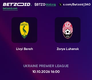 Livyi Bereh - Zorya Luhansk