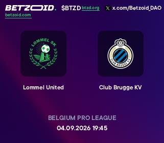 Lommel United - Club Brugge KV