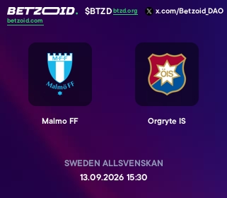 Malmo FF - Orgryte IS