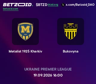 Metalist 1925 Kharkiv - Bukovyna