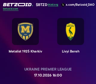 Metalist 1925 Kharkiv - Livyi Bereh