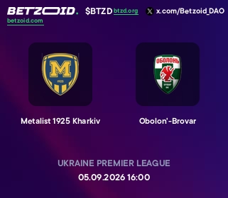 Metalist 1925 Kharkiv - Obolon'-Brovar