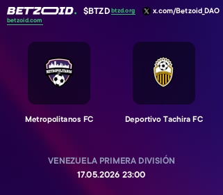 Metropolitanos FC - Deportivo Tachira FC
