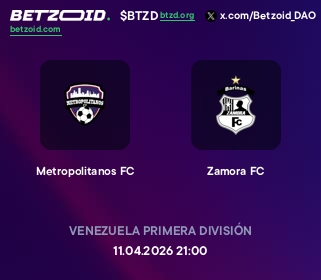 Metropolitanos FC - Zamora FC