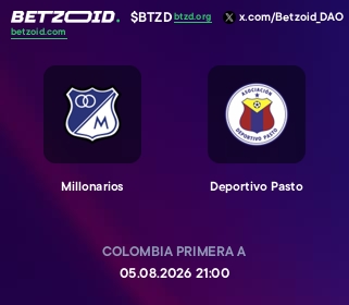 Millonarios - Deportivo Pasto