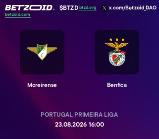Moreirense - Benfica