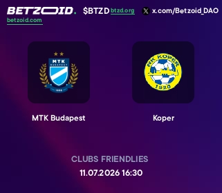 MTK Budapest - Koper