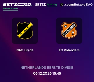 NAC Breda - FC Volendam