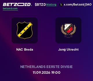 NAC Breda - Jong Utrecht