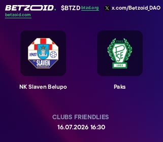 NK Slaven Belupo - Paks