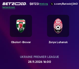 Obolon'-Brovar - Zorya Luhansk