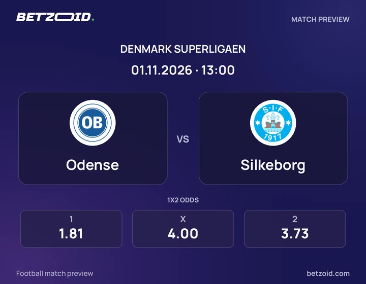 OB – Silkeborg OB – Silkeborg: kampbillede til Superligaen.